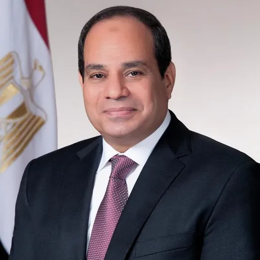Portrait of Abdel Fattah el-Sisi