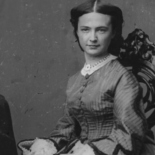 Portrait of Elizabeth Bacon Custer