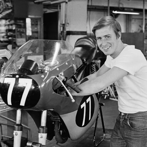 Portrait of Jarno Saarinen