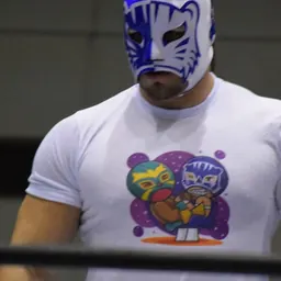 Portrait of Blue Panther Jr.