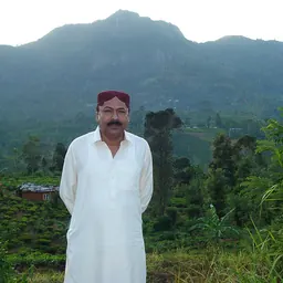 Portrait of Abdul Haq Jamali