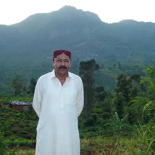Portrait of Abdul Haq Jamali