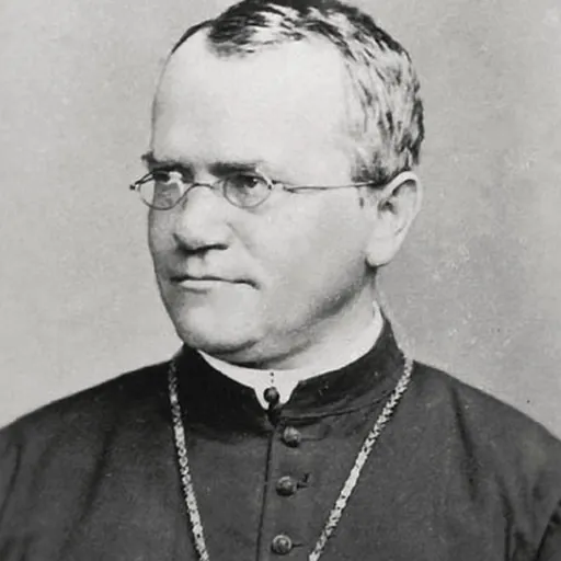 Portrait of Gregor Mendel