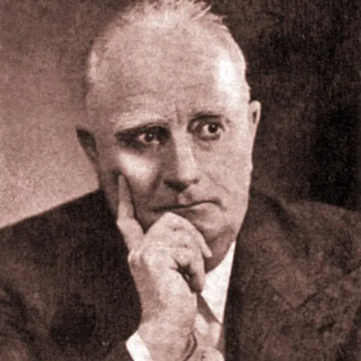 Portrait of Israel Aharoni