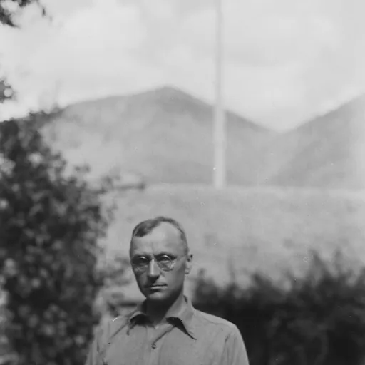 Portrait of Georg Morgenstierne