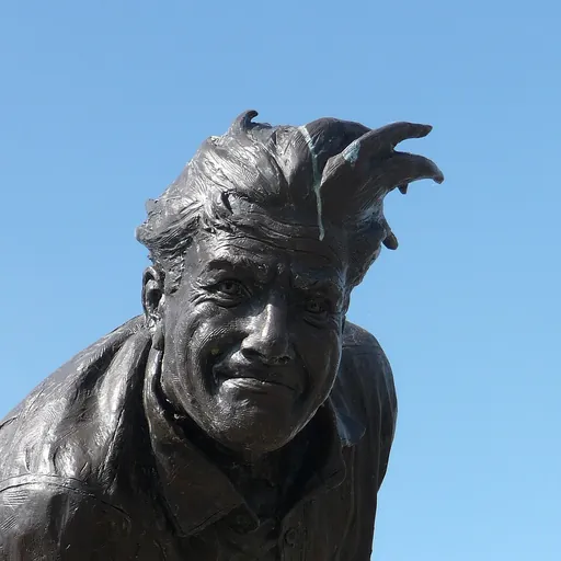 Portrait of Fred Trueman