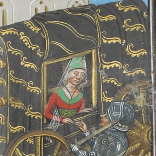 Portrait of Marguerite de Carrouges
