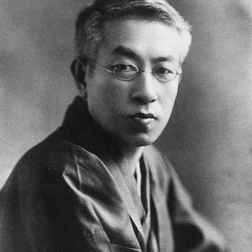 Portrait of Tōson Shimazaki