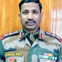 Portrait of B. Santosh Babu