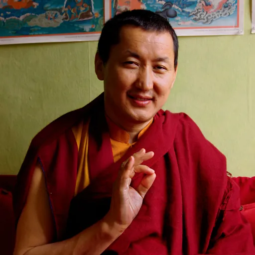 Portrait of Dzogchen Ranyak Patrul Rinpoche