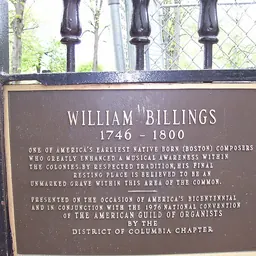 Portrait of William Billings