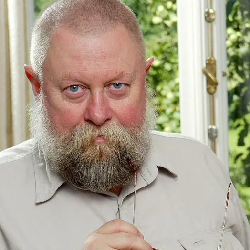 Portrait of Jerzy Bralczyk