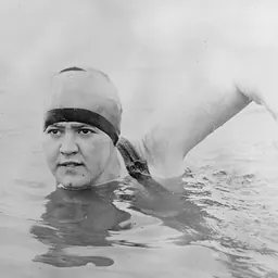Portrait of Gertrude Ederle
