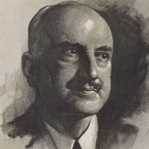 Portrait of George Santayana