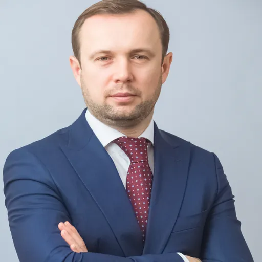 Portrait of Oleksandr Romanyuk