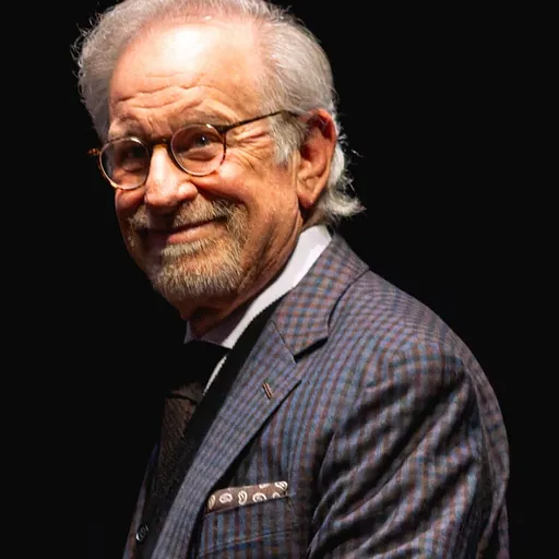 Portrait of Steven Spielberg