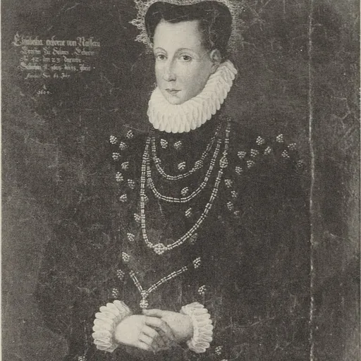 Portrait of Elisabeth of Nassau-Dillenburg