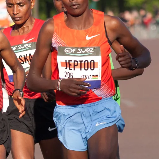 Portrait of Priscah Jeptoo