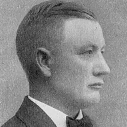 Portrait of Johan Fredrik Kjellén