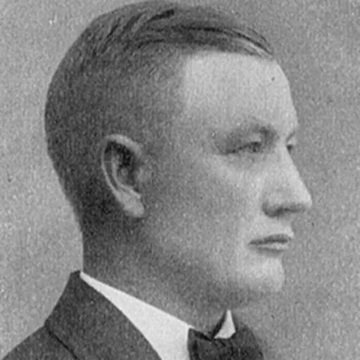 Portrait of Johan Fredrik Kjellén