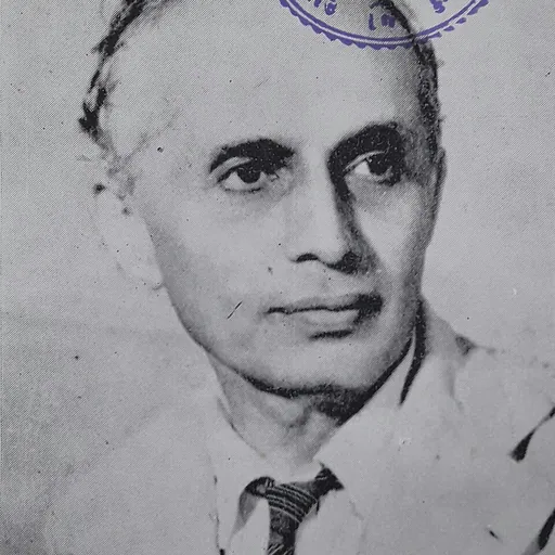 Portrait of Ramanlal Vasantlal Desai