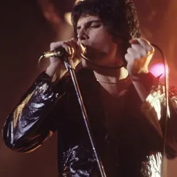 Portrait of Freddie Mercury