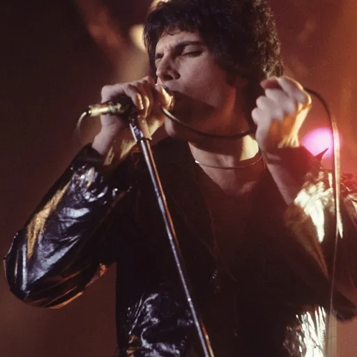 Portrait of Freddie Mercury