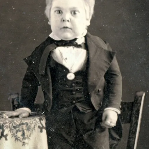 Portrait of General Tom Thumb
