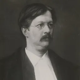 Portrait of Emil Baehrens