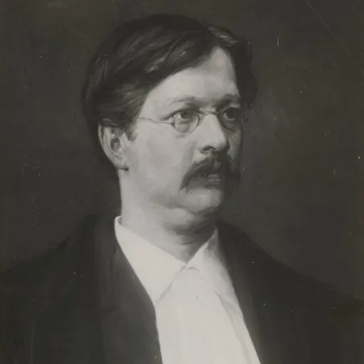 Portrait of Emil Baehrens