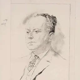 Portrait of Carl Flesch