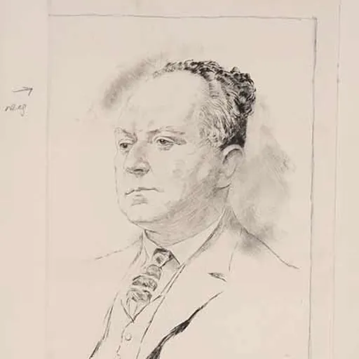 Portrait of Carl Flesch