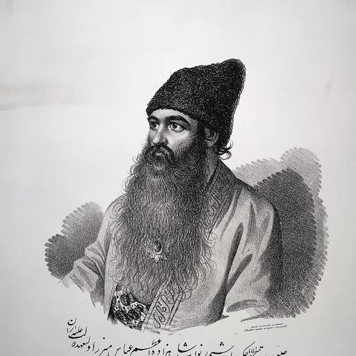 Portrait of Hadji Baba Afshar