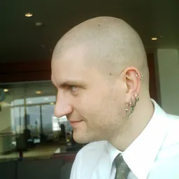 Portrait of China Miéville