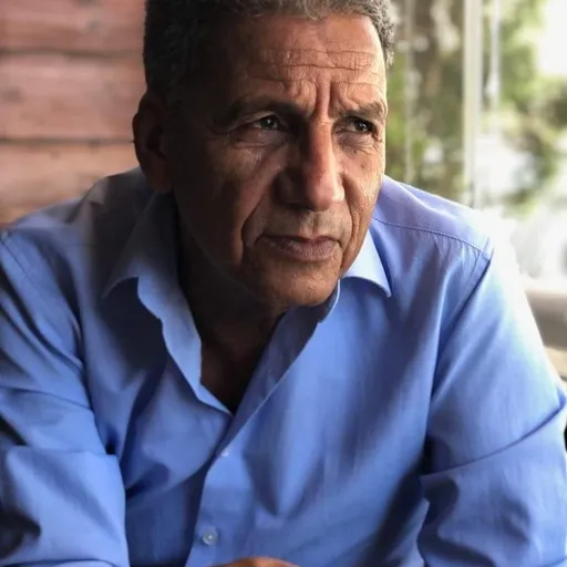 Portrait of Mansour Bushnaf