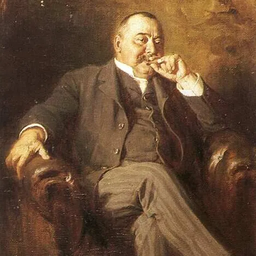 Portrait of Kálmán Mikszáth
