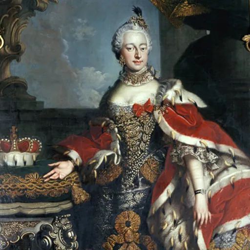 Portrait of Bernardina Christina Sophia of Saxe-Weimar-Eisenach
