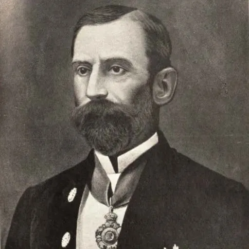 Portrait of Alfred Woodley Croft