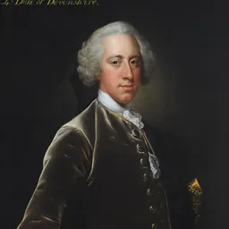 Portrait of William Cavendish, 4th Duke of Devonshire