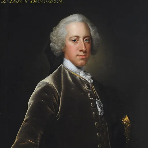 Portrait of William Cavendish, 4th Duke of Devonshire