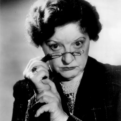 Portrait of Marion Lorne