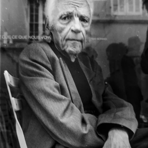 Portrait of Alain Jouffroy