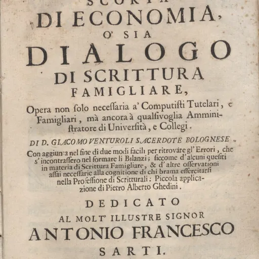 Portrait of Giacomo Venturoli