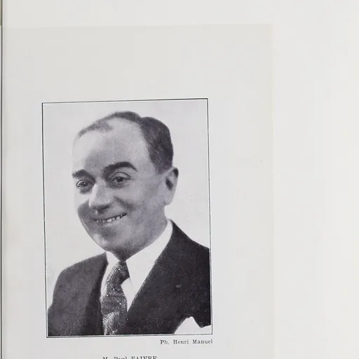 Portrait of Paul Faivre