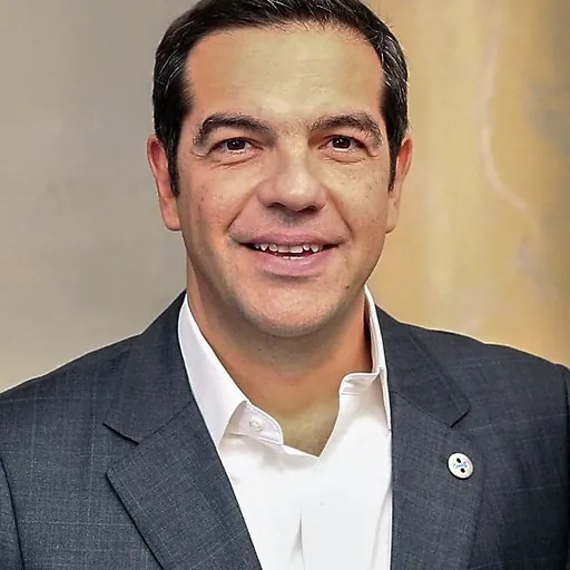 Portrait of Alexis Tsipras