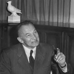 Portrait of Josef Lukl Hromádka