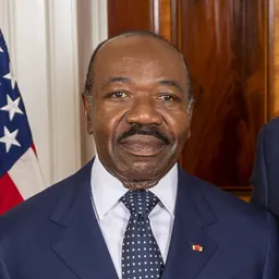 Portrait of Ali Bongo Ondimba