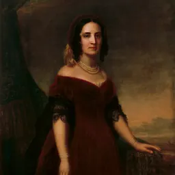 Portrait of Sarah Childress Polk
