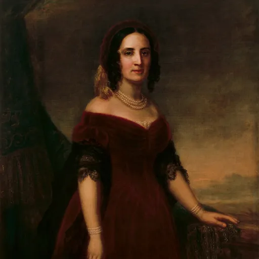 Portrait of Sarah Childress Polk