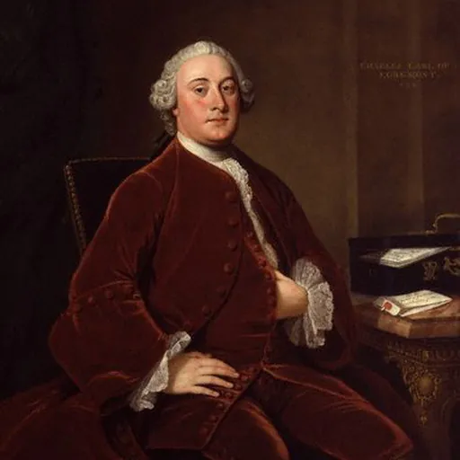 Portrait of Charles Wyndham, 2nd Earl of Egremont